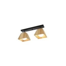 Nordisk Trespotlight Med Fire Prismer, Roterbar Takspotlight