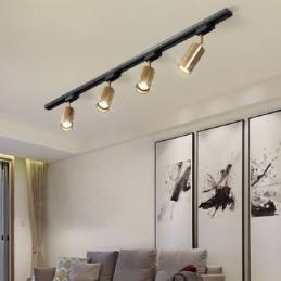 Moderne, Enkel Spotlight I Aluminium For Takskinne