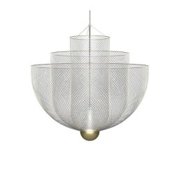 Nordisk Grid Designer Kreativ Og Unik Form Kunst Dekorativ Pendellampe