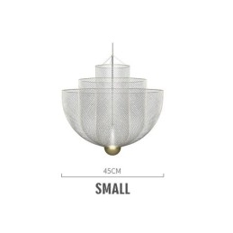Nordisk Grid Designer Kreativ Og Unik Form Kunst Dekorativ Pendellampe