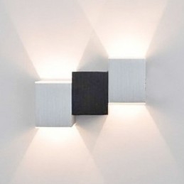 Mini-Stil Innfelte Vegglamper Moderne Samtids Metall
