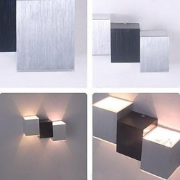 Mini-Stil Innfelte Vegglamper Moderne Samtids Metall