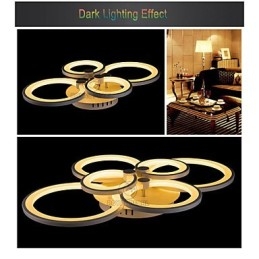 Elegant Design Akryl Pendellampe I Tak
