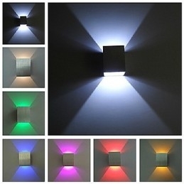 Vegglampe Moderne Assorterte Lysfarger