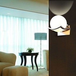 Vegglampe I Glass Moderne Samtidsstil Metall
