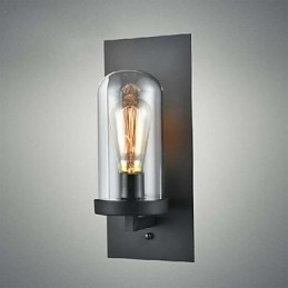 Rustikk Stilarmaturer I Jernglass Vegglampe I Retrostil Fra Usa