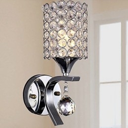 Vegglampe Krystall Moderne Samtids Metall