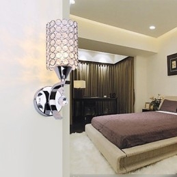 Vegglampe Krystall Moderne Samtids Metall