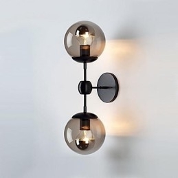 Vegglampetter Moderne Samtids Metall