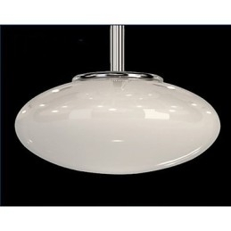 Modernyesteurt-Lampe Enkel, Sirkulær Glasskunst-Pendellampe I Europeisk Stil