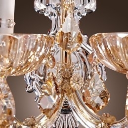 Elegant Krystallvegglampe Med 2 Lys