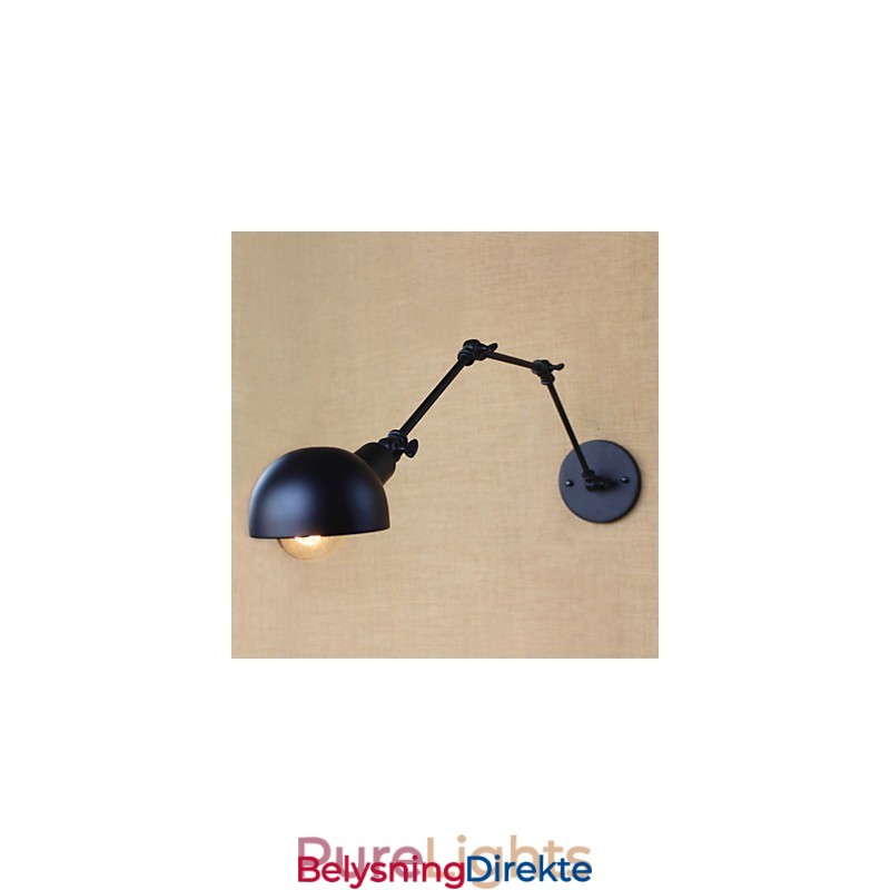 Retro Industriell Stil Midtgang Trapper Korridor Lang Arm Vegglampe Smijern Balkong Restaurant Bar