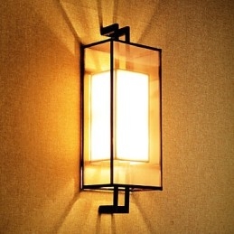 Retro Rustikk Nordisk Glass Vegglampe Soverom Nattbord Vegglampe Vintage Industriell Vegglampe