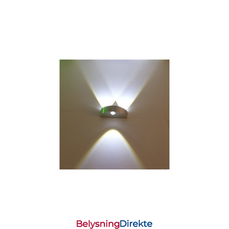 Halvmåned Vegglampe Kreativ Barmodell Vegglampe Moderne Samtids Metall