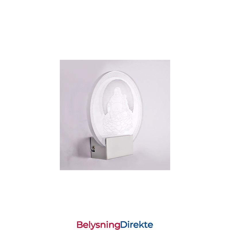 Akryl Vegglampe Pvc Lampelampe Chip Moderne Samtids Metall