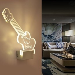 Akryl Vegglampe Pvc Vegglampe Moderne Samtids Metall