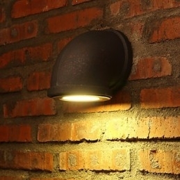 Loft Kreativ Personlighet Retro Landlig Vannrør Vegglampe Lys
