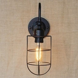 Dekorativ Vegglampe I Amerikansk Landstil