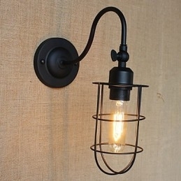 Dekorativ Vegglampe I Amerikansk Landstil