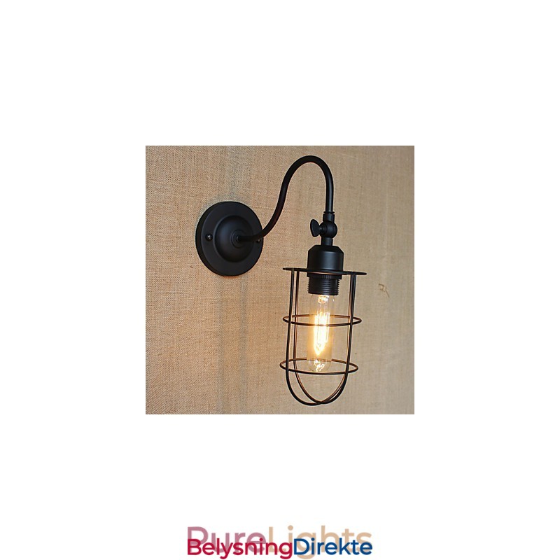 Dekorativ Vegglampe I Amerikansk Landstil