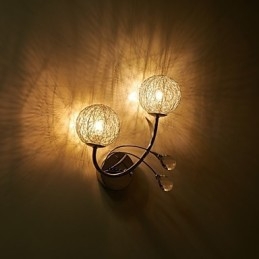 Vegglampetter Krystall Mini Stil Moderne Samtids Metall