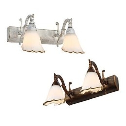 Vegglampetter Baderomsbelysning Lesevegglamper Ministil Rustikk Lodge Metall