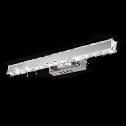 Krystall Baderomsbelysning Moderne Samtids Metall