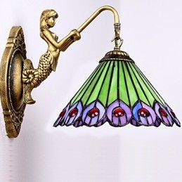 Europeisk Kontraktsfestet Landlig Kreativ Smijernsvegglampe