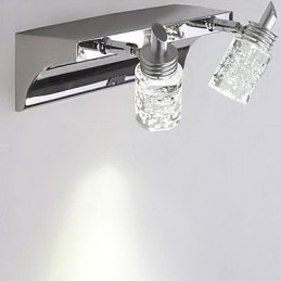 Krystall Baderomsbelysning Moderne Samtids Metall
