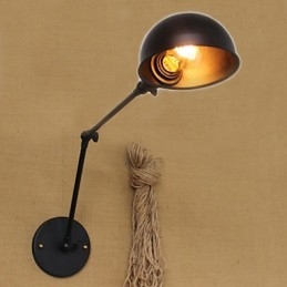Industriell Stil Retro Dobbel Lang Arm En Enkel Personlighet Syker Nattbordsspisestue Dekorativ Vegglampe