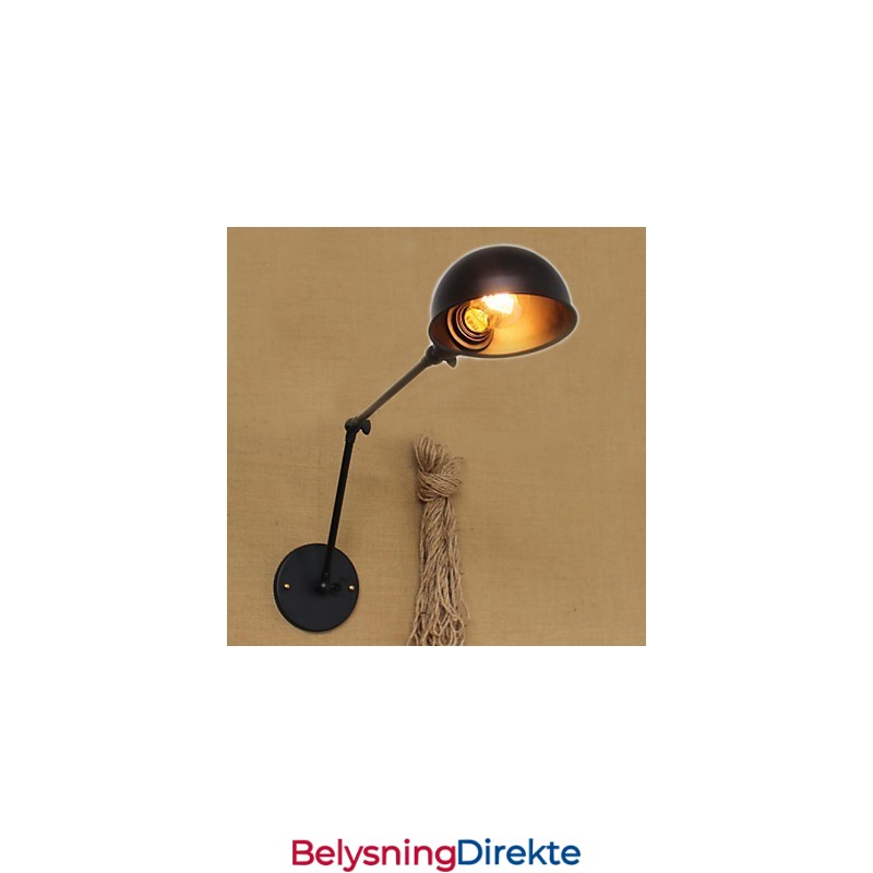 Industriell Stil Retro Dobbel Lang Arm En Enkel Personlighet Syker Nattbordsspisestue Dekorativ Vegglampe