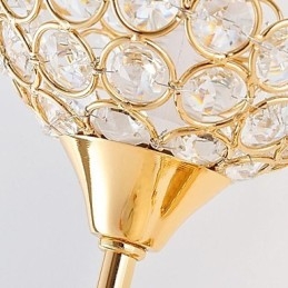 Krystall Vegglampe Moderne Samtids Metall
