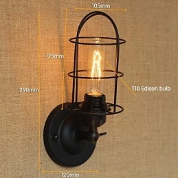 Retro Minimalistisk Dekorativ Vegglampe Midtgang Trapper Balkong