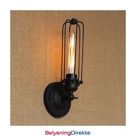 Retro Minimalistisk Industriell Nattbordstrapp Balkong Dekorativ Vegglampe