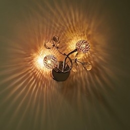 Vegglampetter Krystall Mini Stil Moderne Samtids Metall