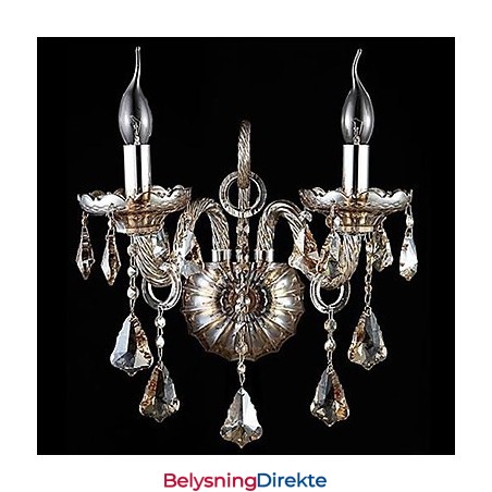 Krystall Vegglampe Stearinlys Vegglamper Lesevegglamper Moderne Samtids Metall