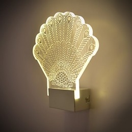 Akryl Vegglampe Pvc Vegglampe Moderne Samtids Metall
