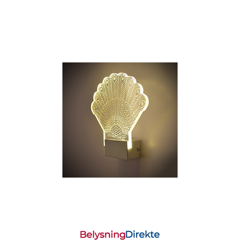 Akryl Vegglampe Pvc Vegglampe Moderne Samtids Metall