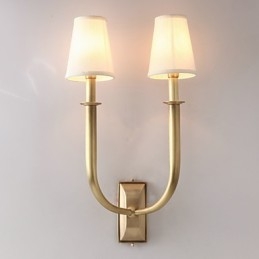 Mini-Vegglampe I Landlig Metall