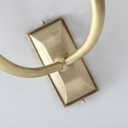 Mini-Vegglampe I Landlig Metall