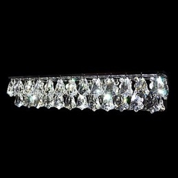 Krystall Vegglamper Moderne Samtids Metall