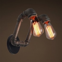Retro Metallvegglampe Til Kafé