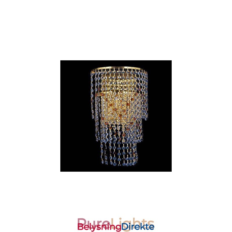 Krystall Vegglampe Moderne Samtids Metall