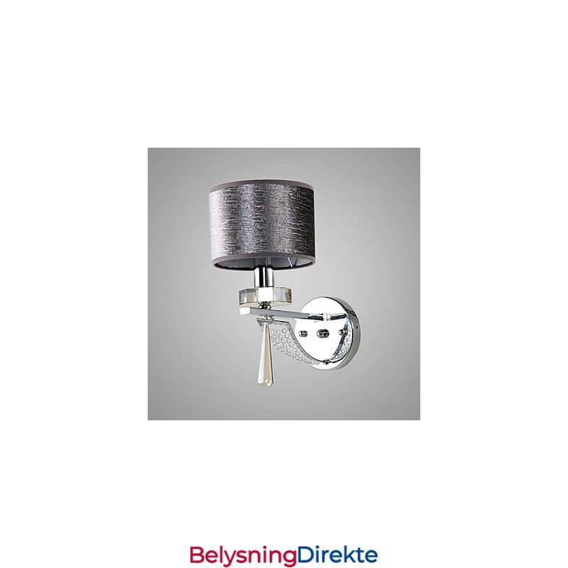 Krystall Vegglampe Moderne Samtids Metall