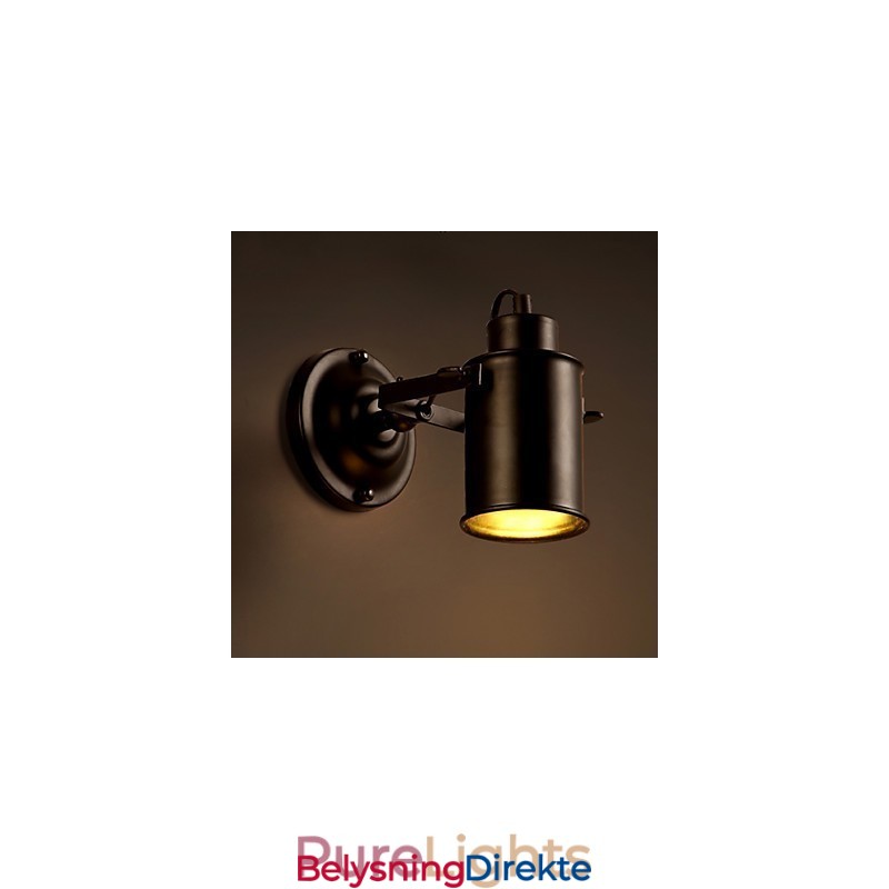 Vegglampe Moderne 1 Lys Metall