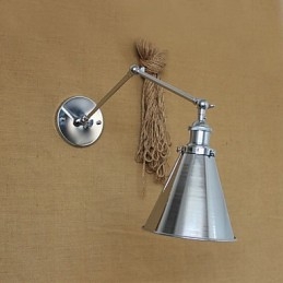 Vegglampetter Svinglamper Lesevegglamper Ministil Rustikk Lodge Metall