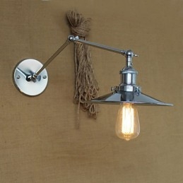 Vegglampetter Svinglamper Lesevegglamper Ministil Rustikk Lodge Metall