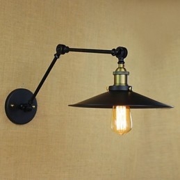 Vegglampetter Svinglamper Lesevegglamper Ministil Rustikk Lodge Metall