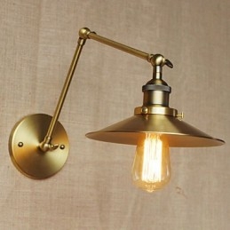 Vegglampetter Svinglamper Lesevegglamper Ministil Rustikk Lodge Metall