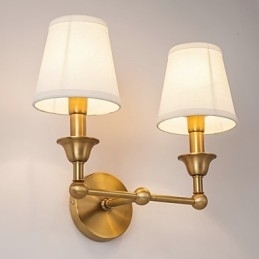 Mini-Vegglampe I Landlig Metall